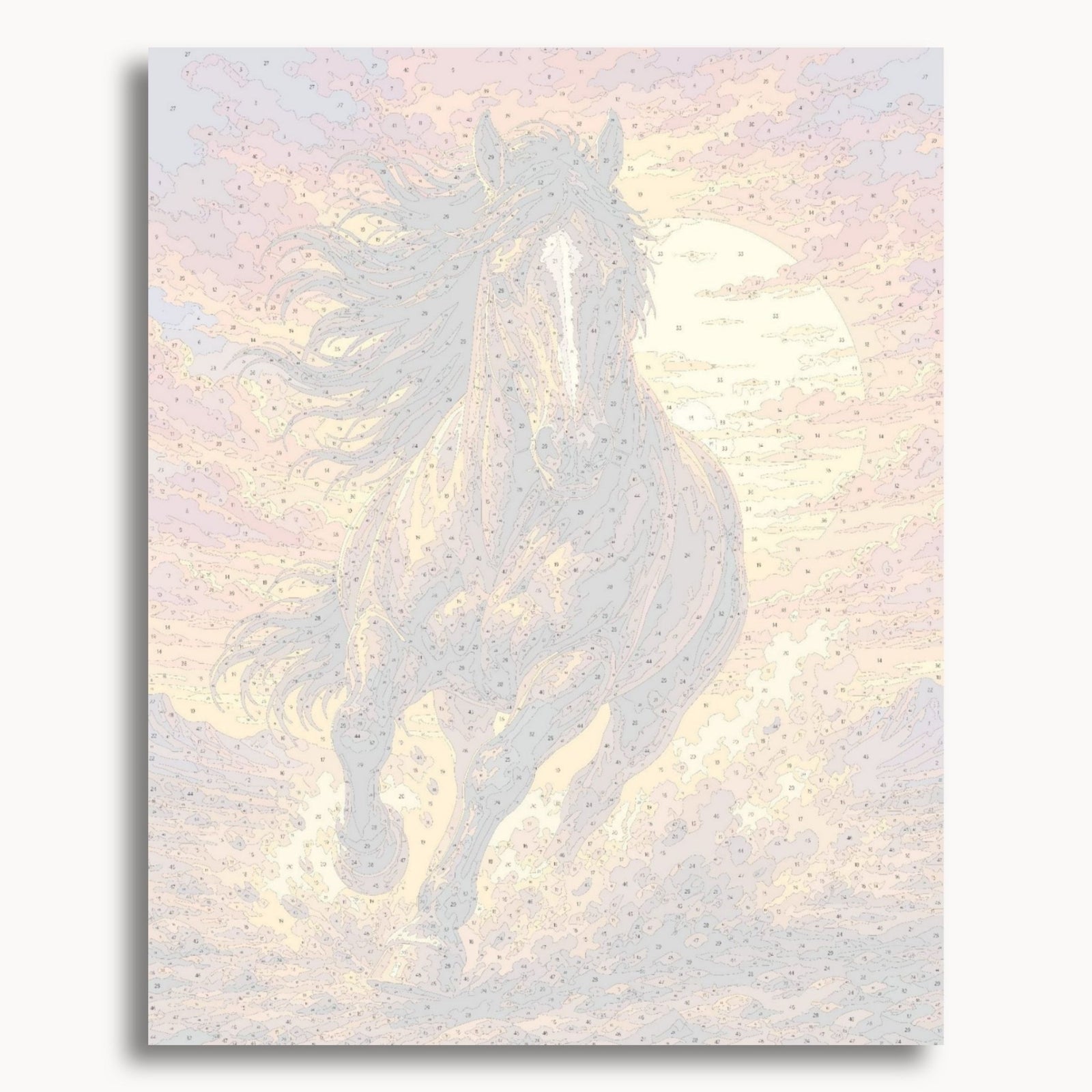 Sunset Horse