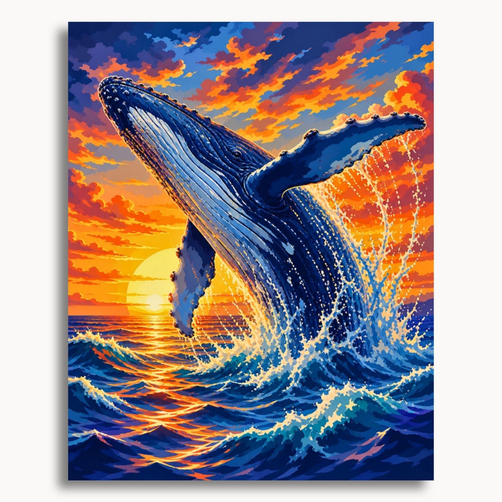 Sunset Whale