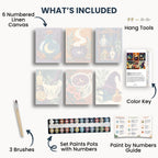 Mystical Witchy Still Life Mini Paint By Numbers Set