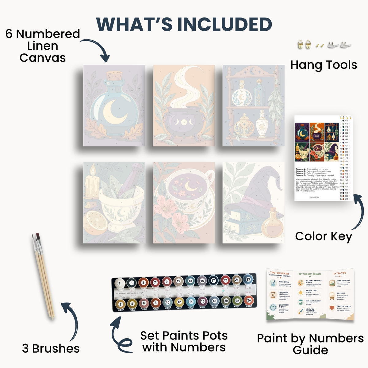 Mystical Witchy Still Life | 6 Mini Kits