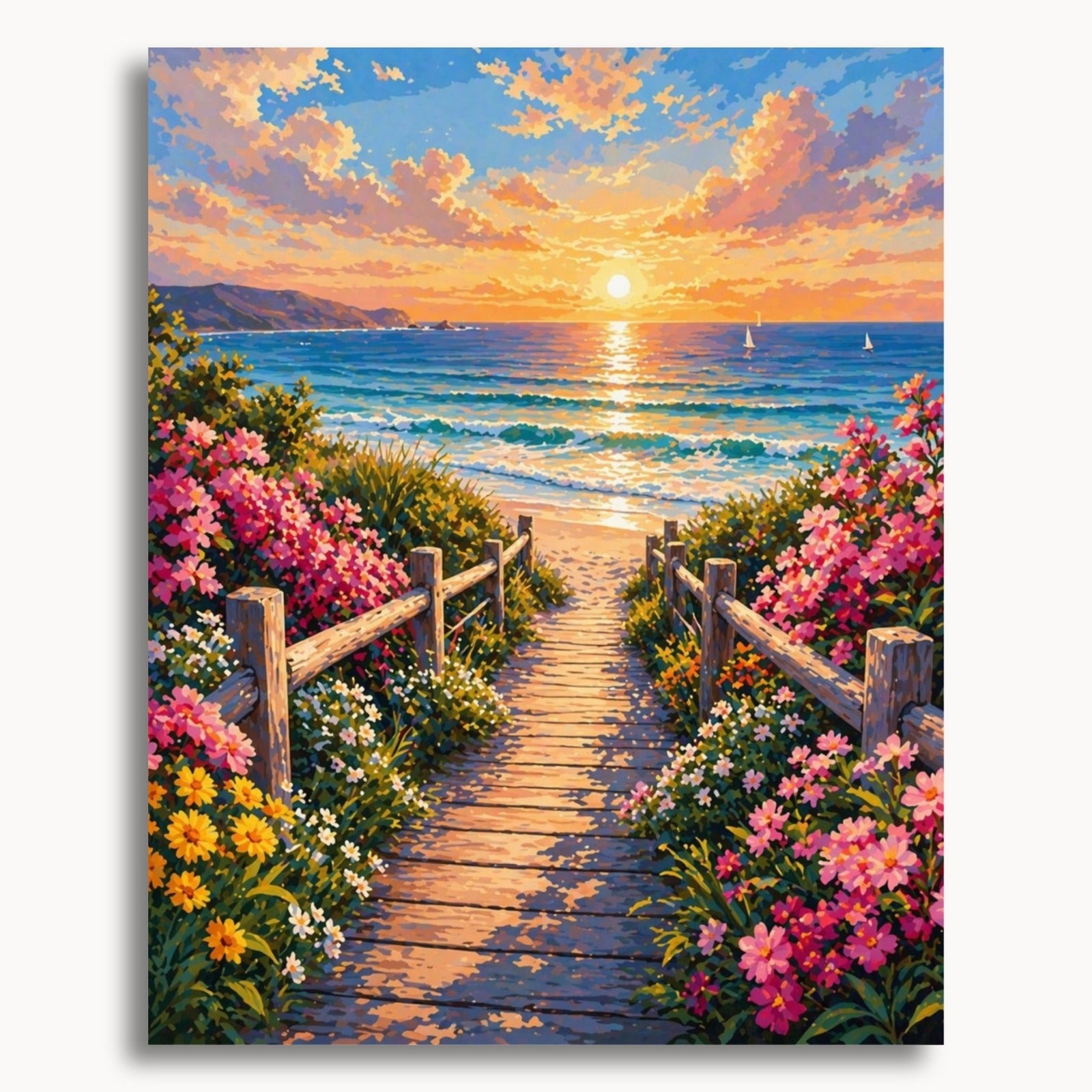 Sunset Beach Path