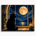 Moonlit Cat
