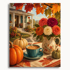 Autumn Porch Still Life