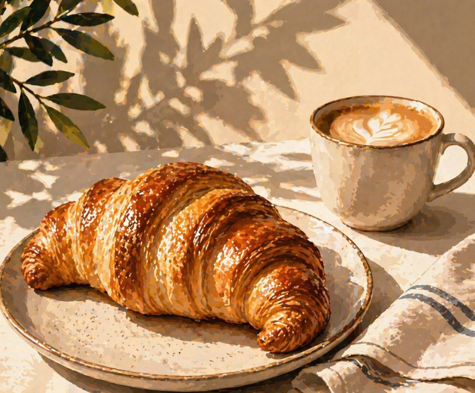 Croissant Coffee