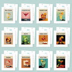 Adult DIY painting set featuring alcoholic drinks and calendar artwork.