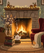 Fireside Evening Glow