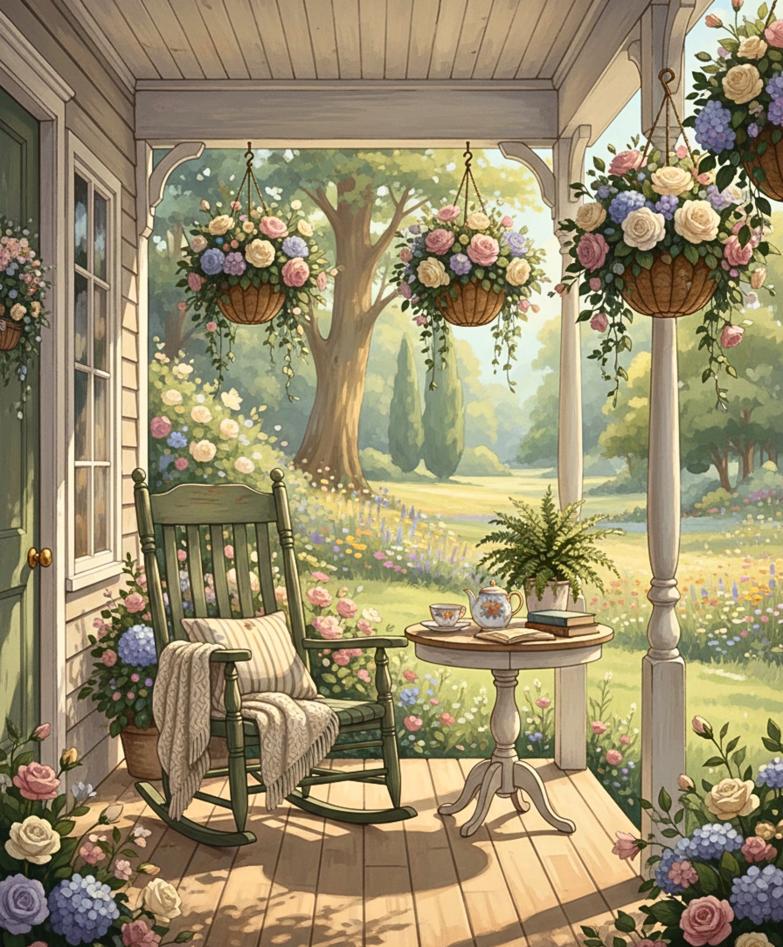 Porchside Garden Retreat