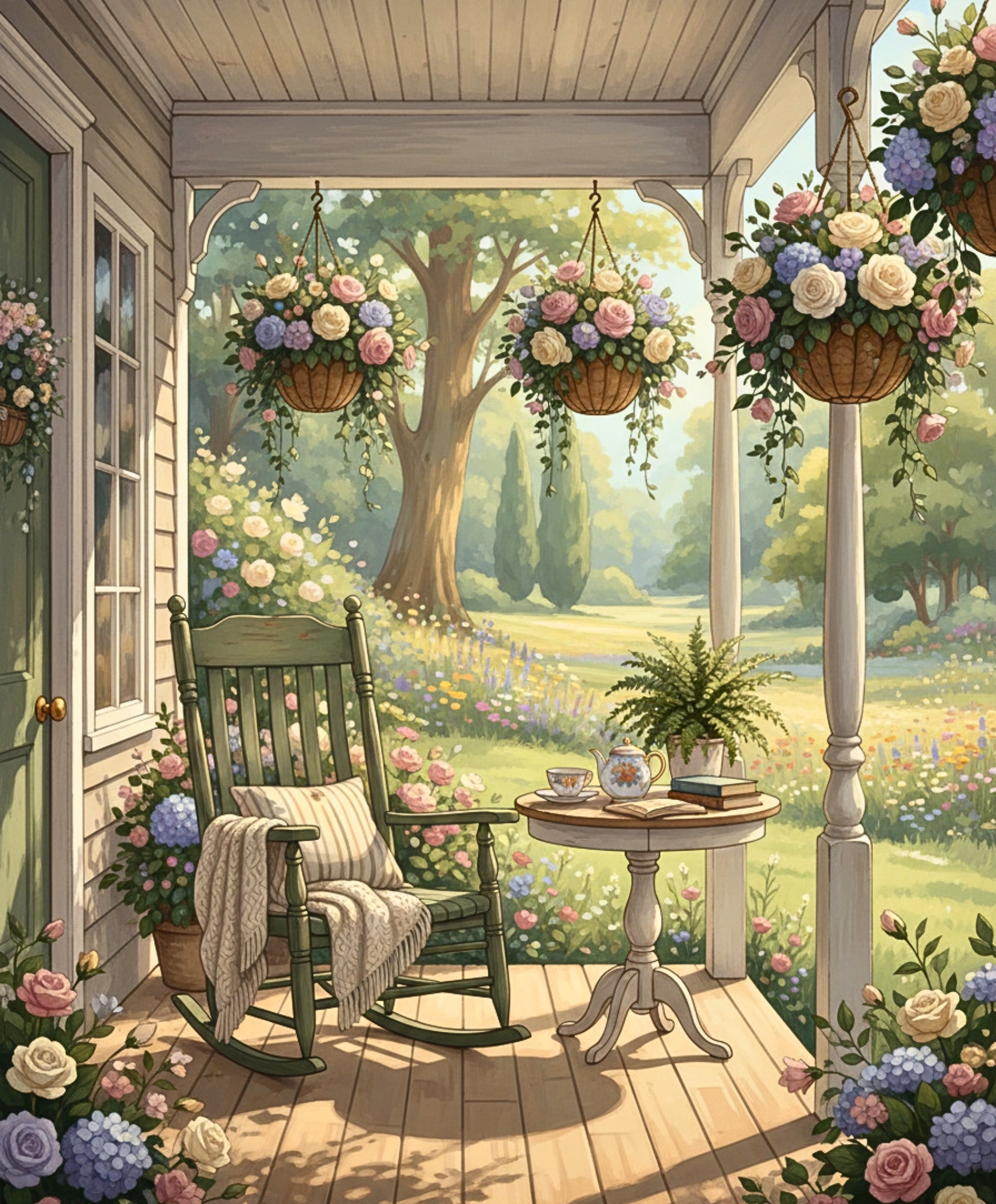 Porchside Garden Retreat