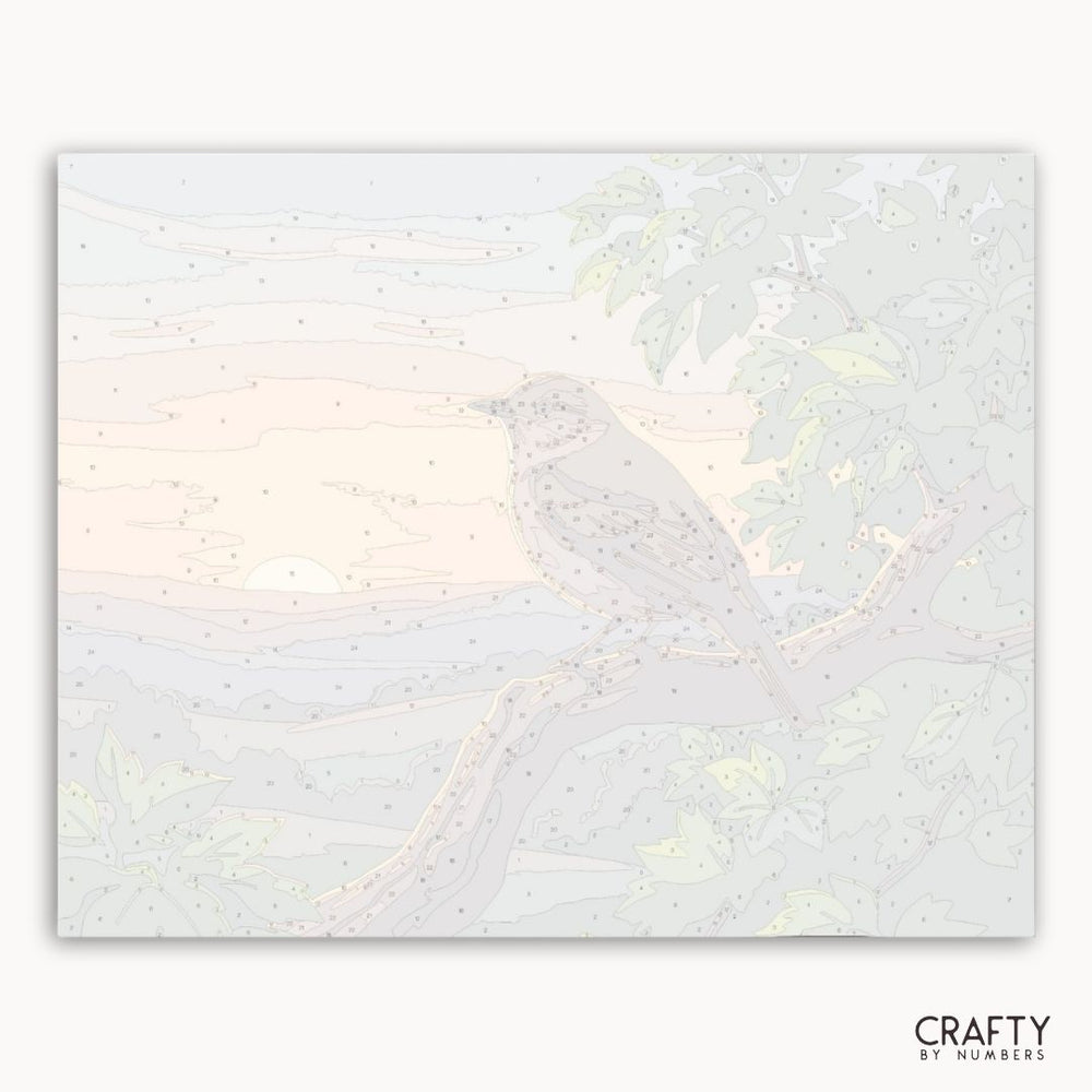 Sunset Meadow Songbird