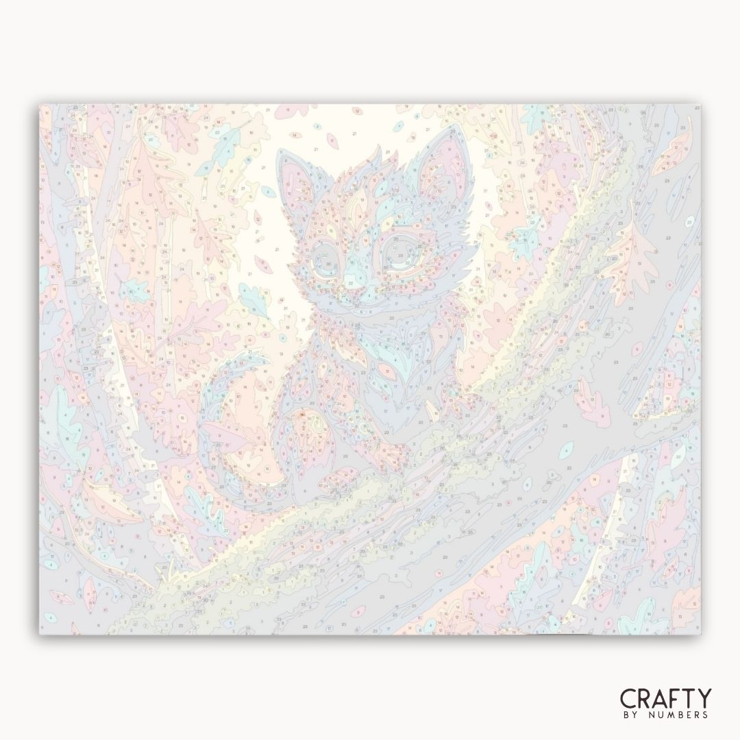 Autumn Forest Fantasy Kitten
