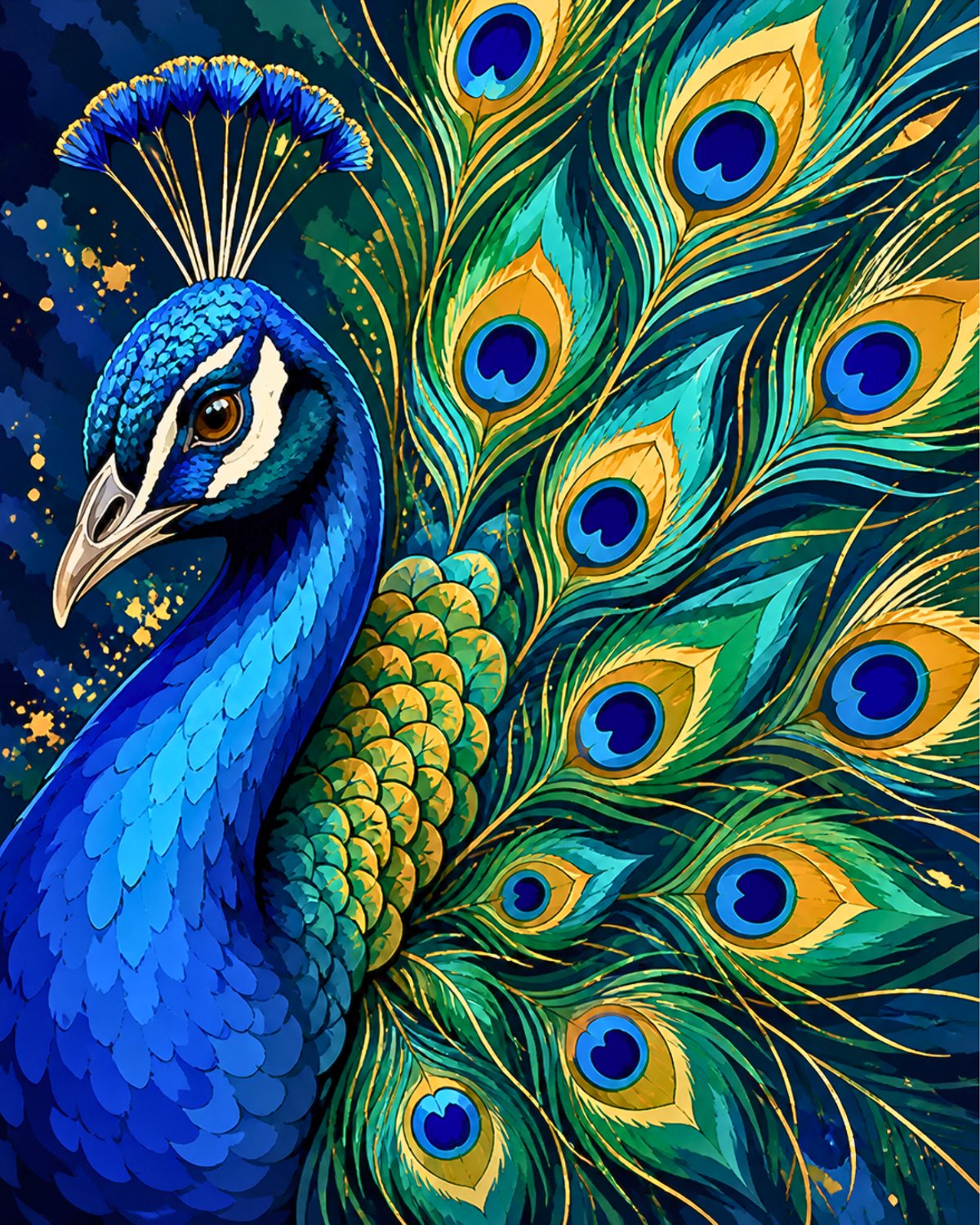 Königlicher Pfau