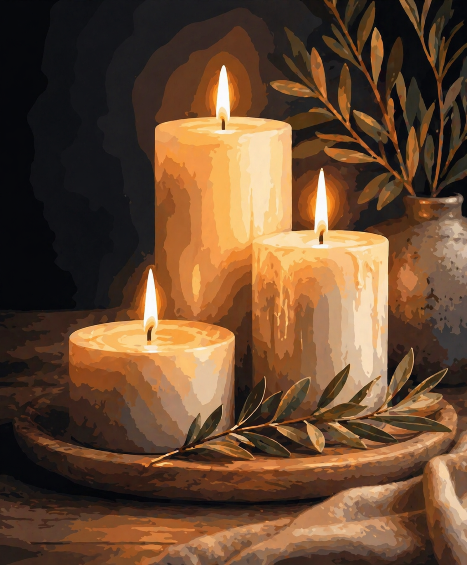 Candle Trio