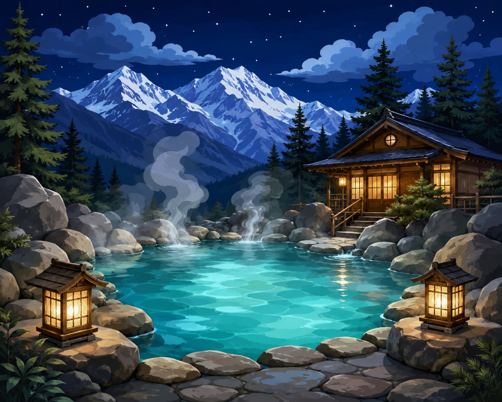 Mountain Onsen