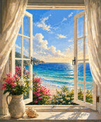 Ocean Window View