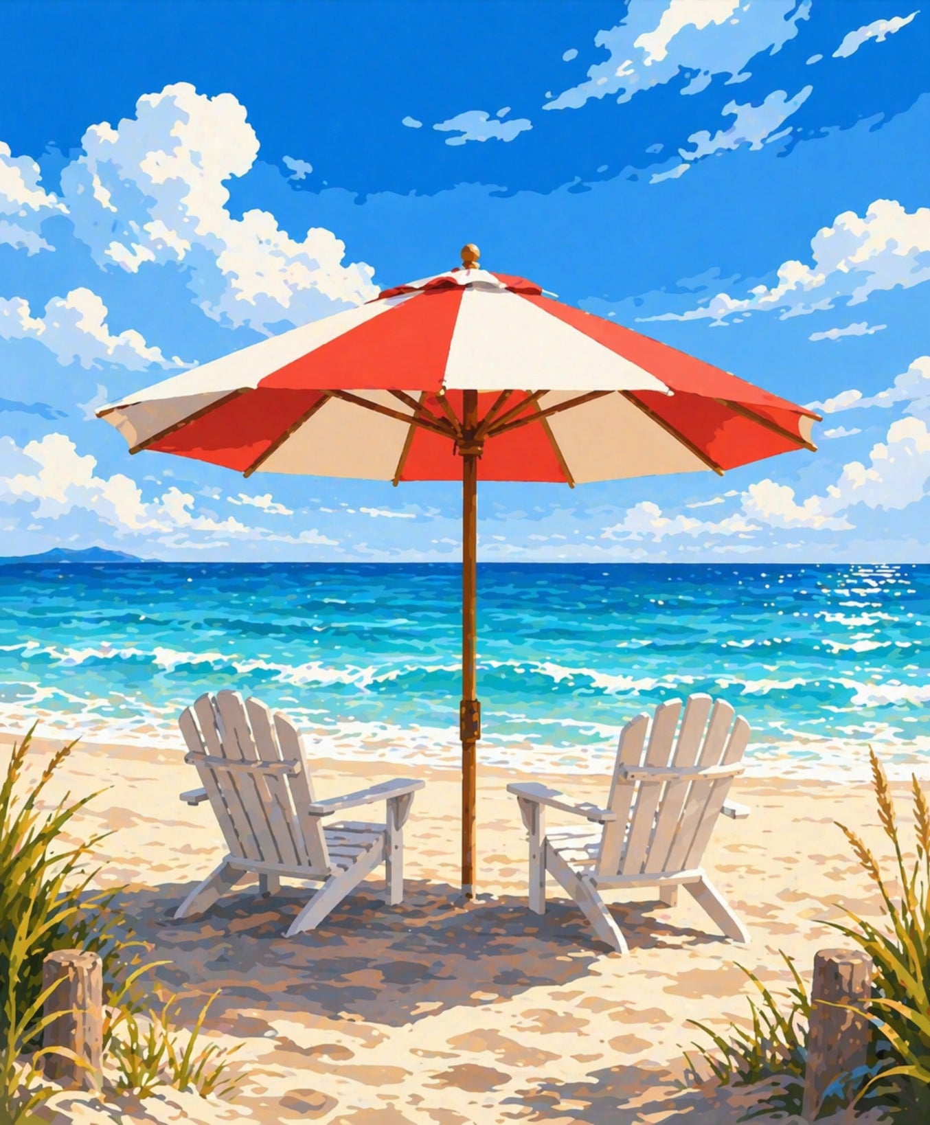 Beach Umbrella Chairs