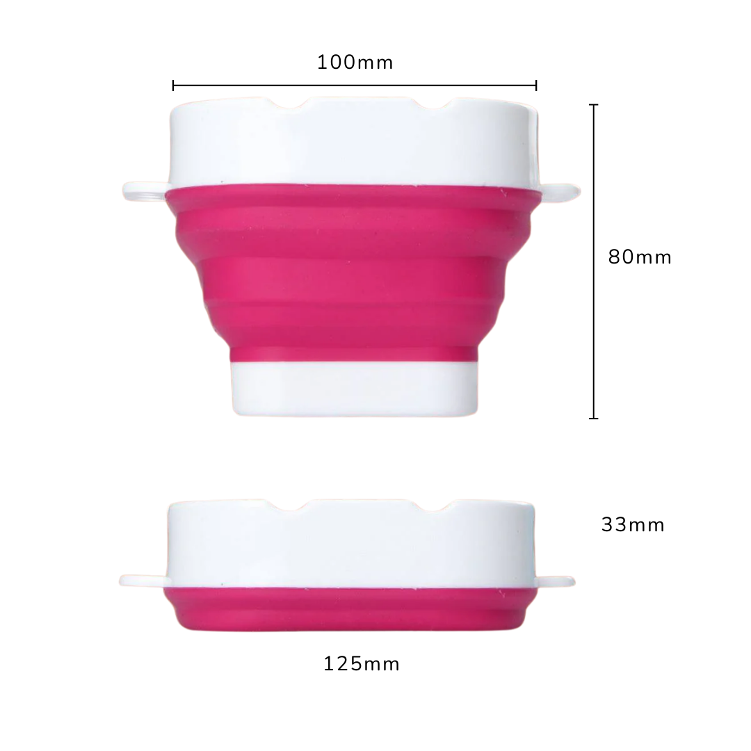 Collapsible paint brush washer, portable and perfect for paint by numbers and acrylic painting supplies.