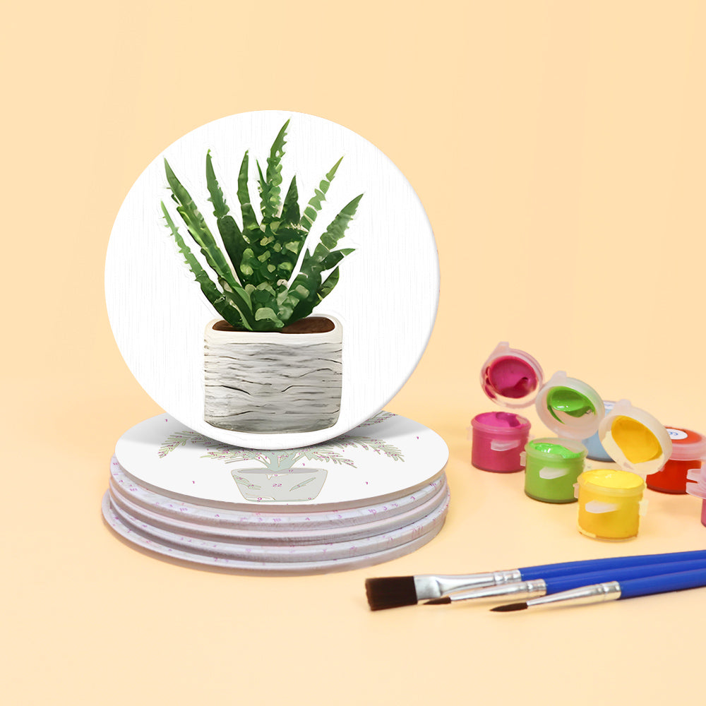 Green Haven kit showing a serene mountain view with lake reflection