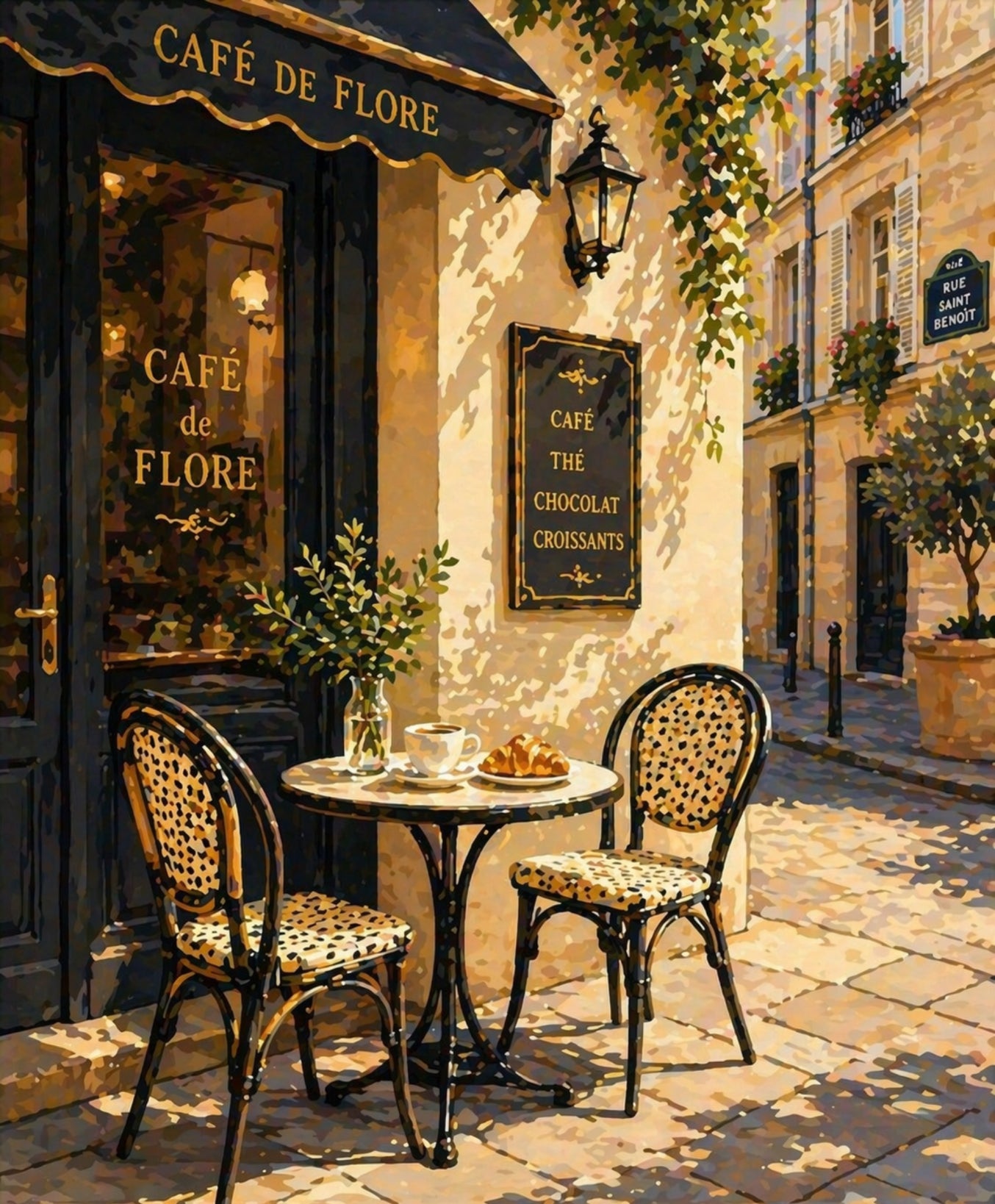 Paris Cafe Table
