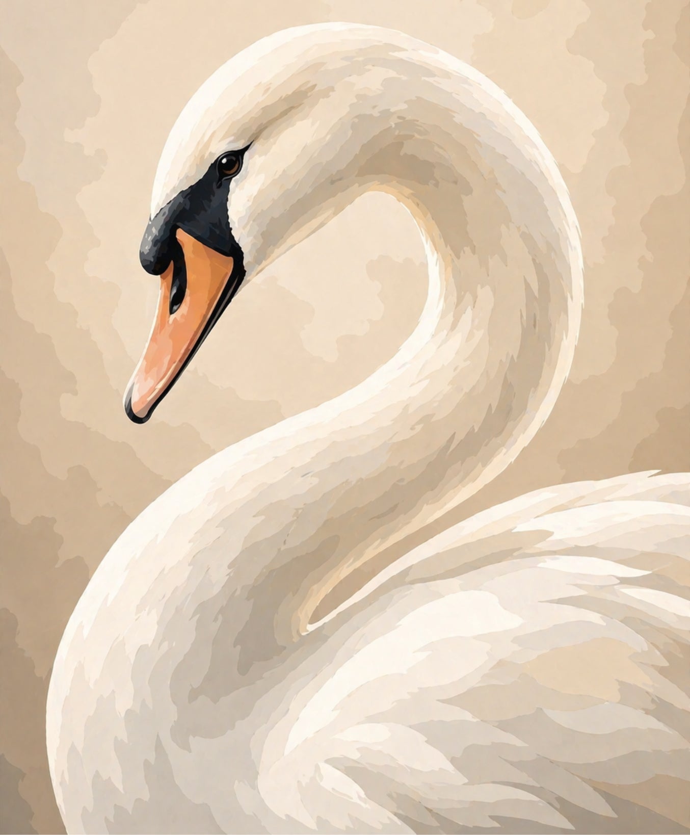 Swan Portrait
