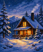 Winter Cabin
