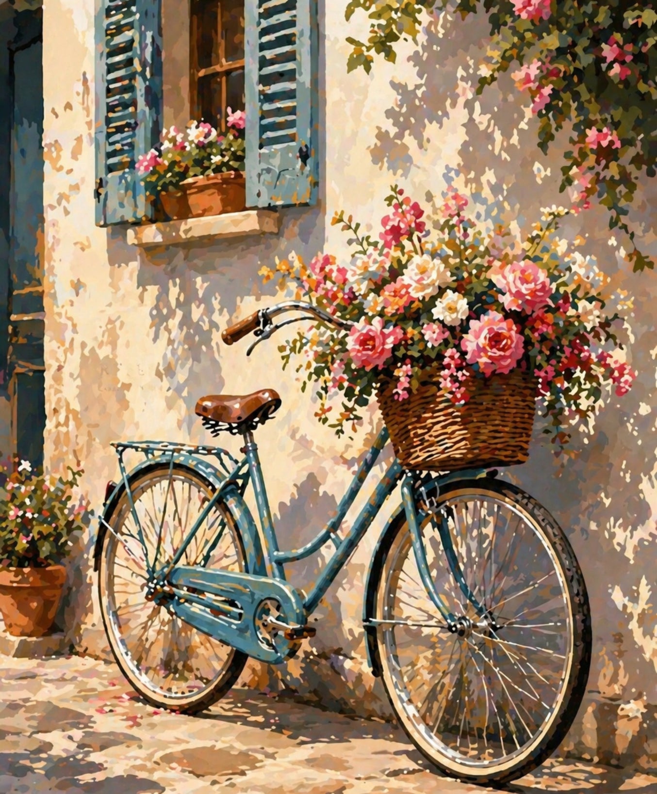 Flower Bicycle