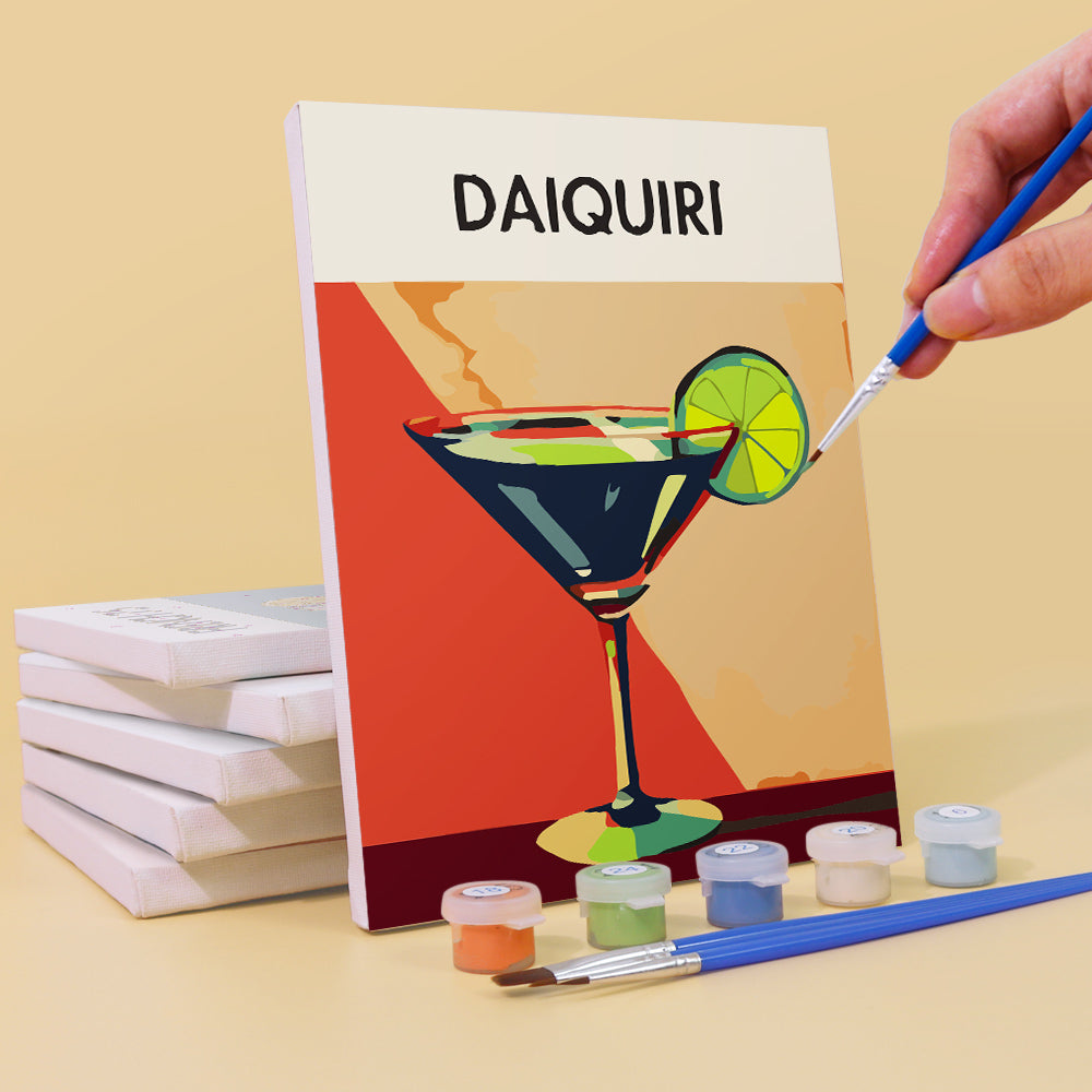 Daiquiri paint by number kit 
