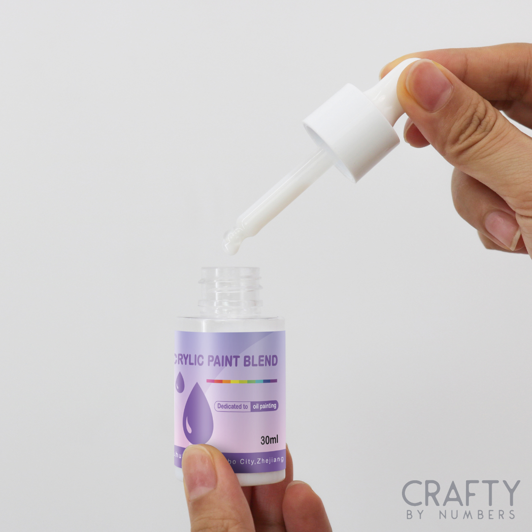 DIY canvas painting kit from Revive Dry Paints with vibrant acrylic paints for guided painting fun.