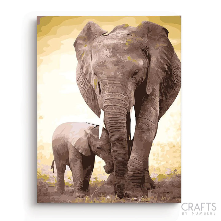 Die Liebe einer Elefantenmutter