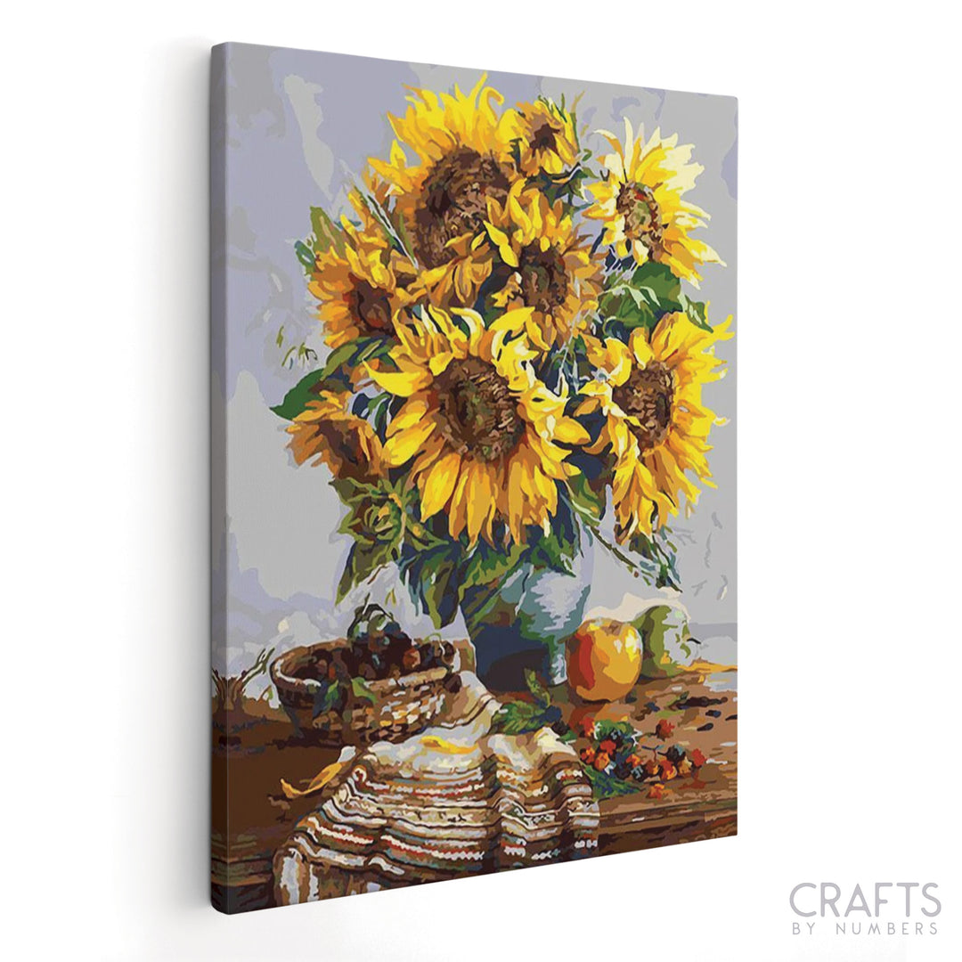 Sunflowers in a Vase