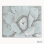 Succulent paint by number artwork inspired by famous paintings and van gogh famous paintings style.