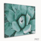 Detailed succulent paint by number kit with colors resembling famous flower paintings and famous still life paintings.
