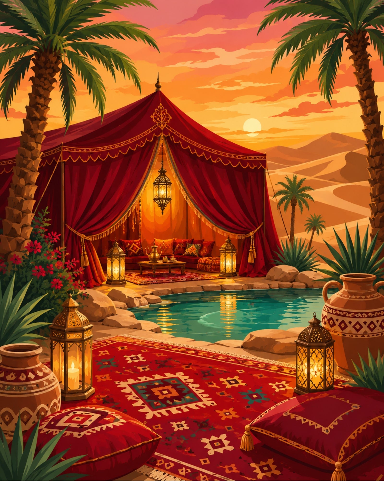 Desert Oasis Tent