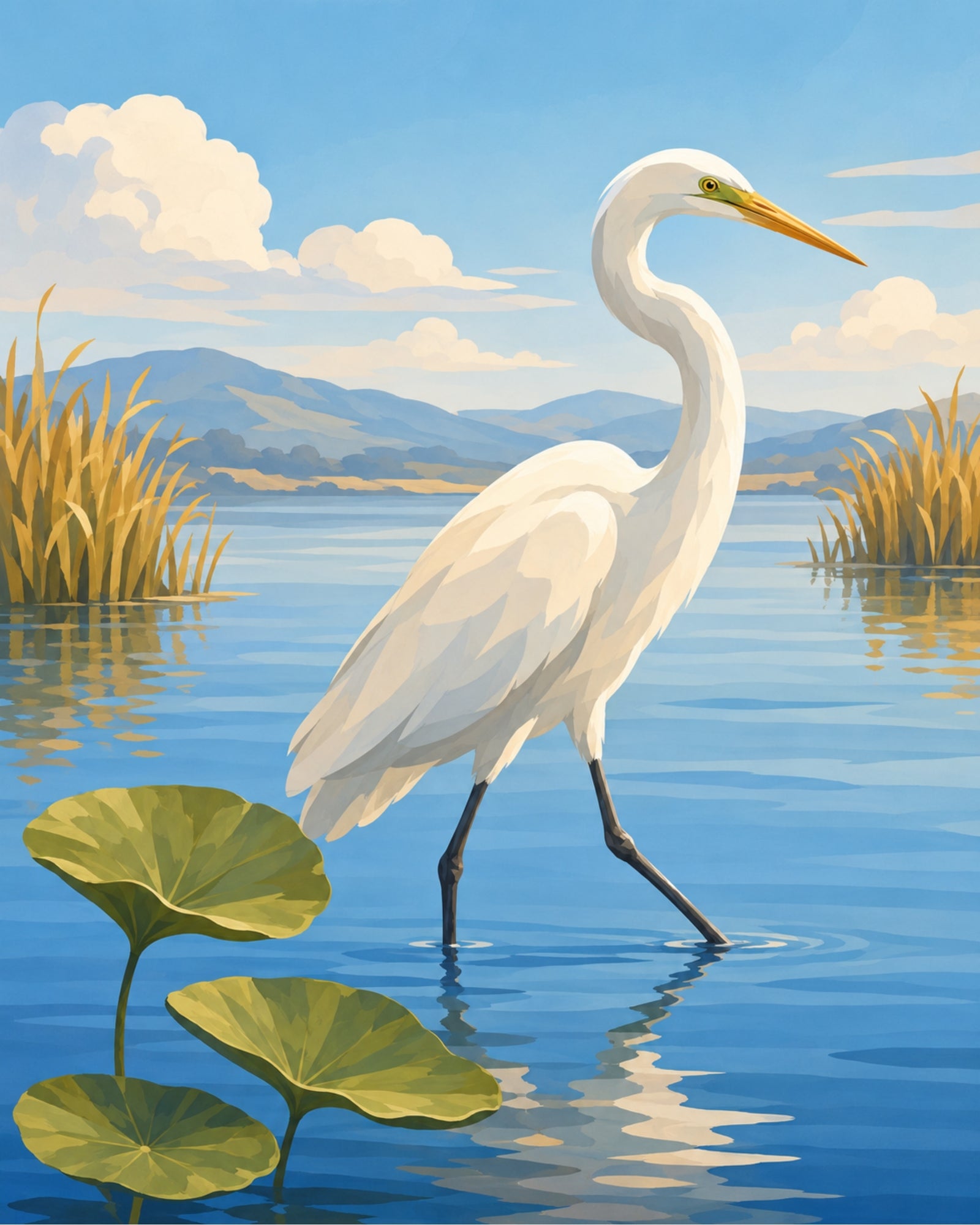White Egret