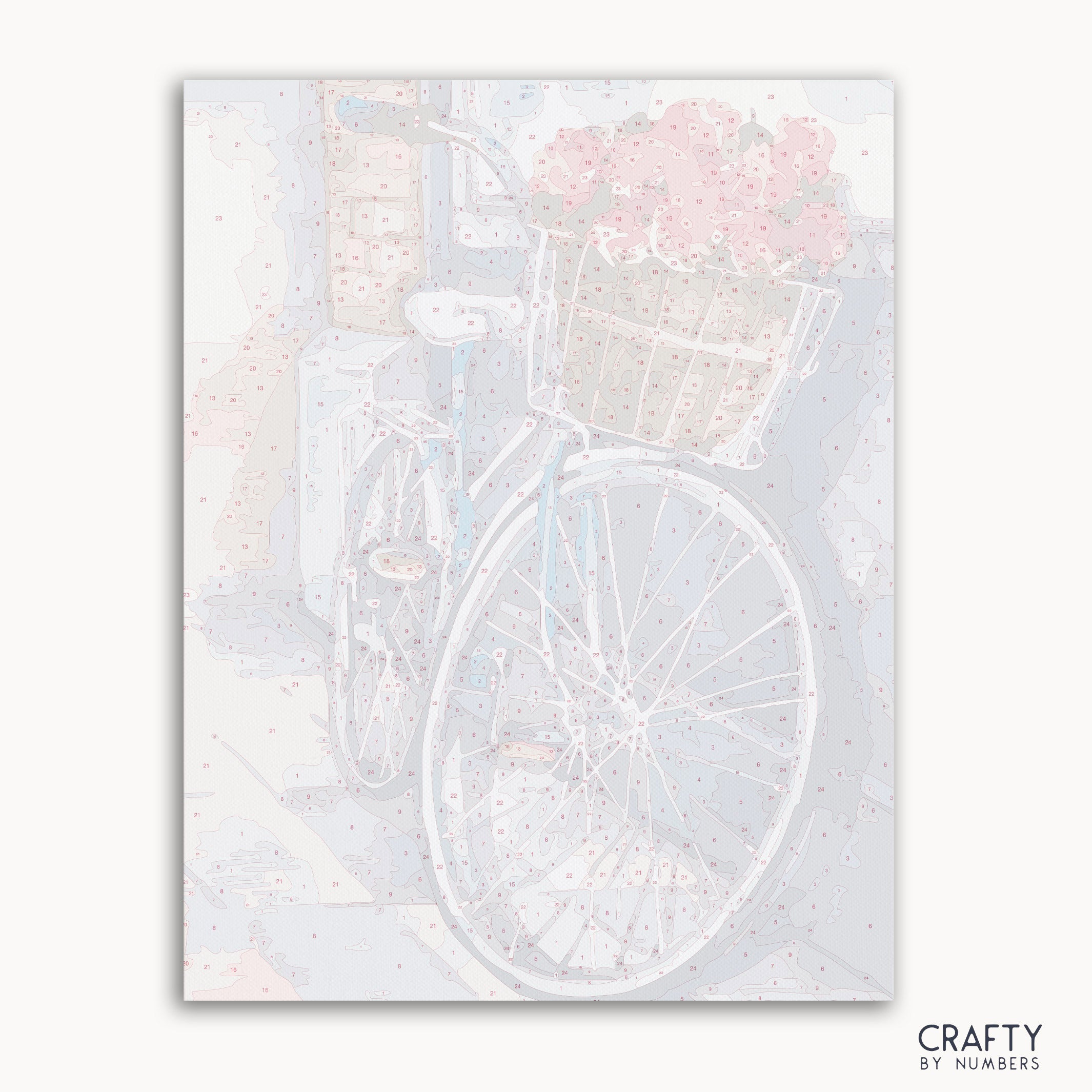 Romance in Dutch paint by number showing a couple embracing in a serene landscape, inspired by famous paintings, vincent van gogh famous paintings, famous landscape paintings, famous artists paintings.