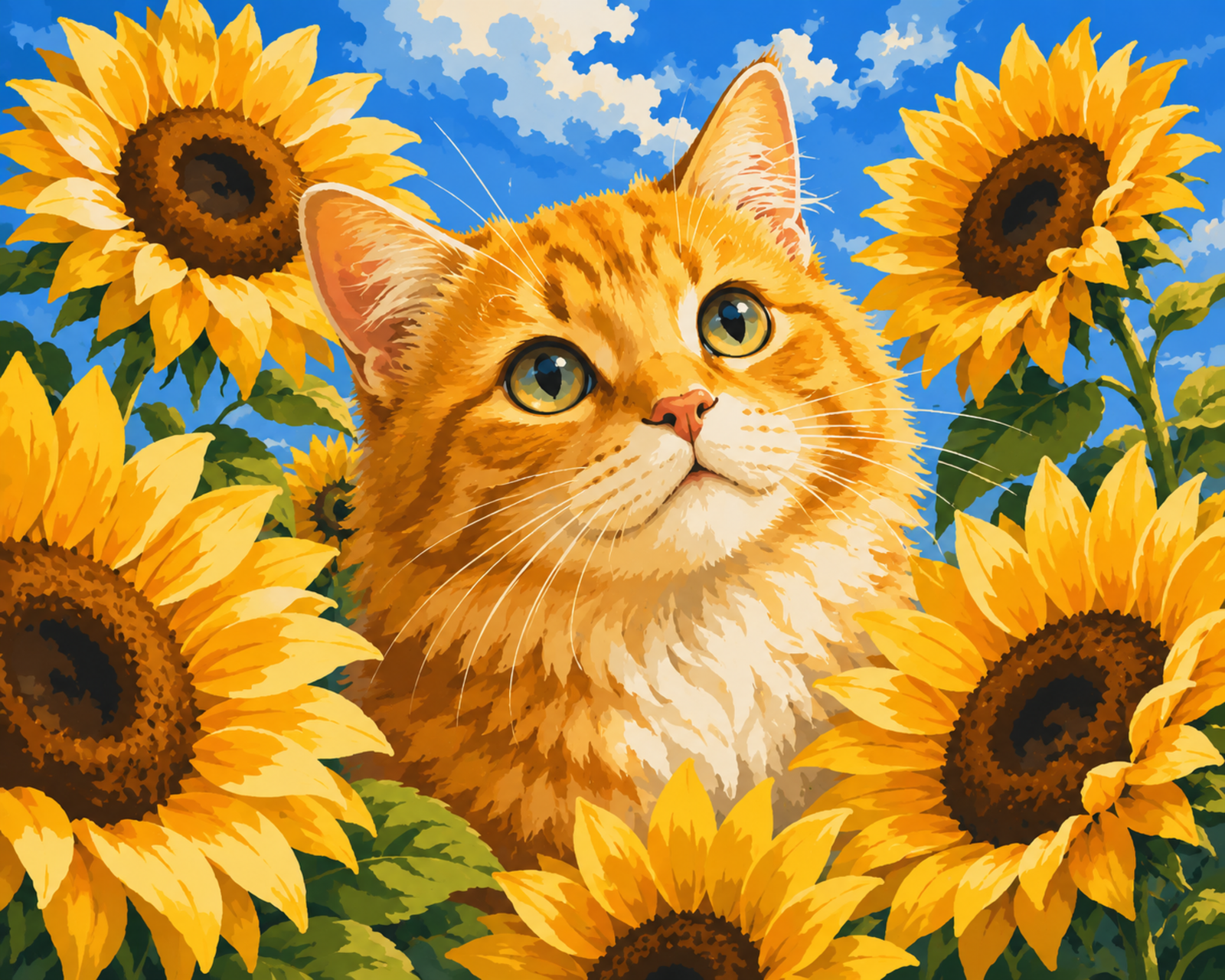Gato Girasol