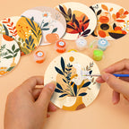 Artistic Earthy Elegance Coasters reflecting top 10 picasso famous paintings patterns and abstract themes.