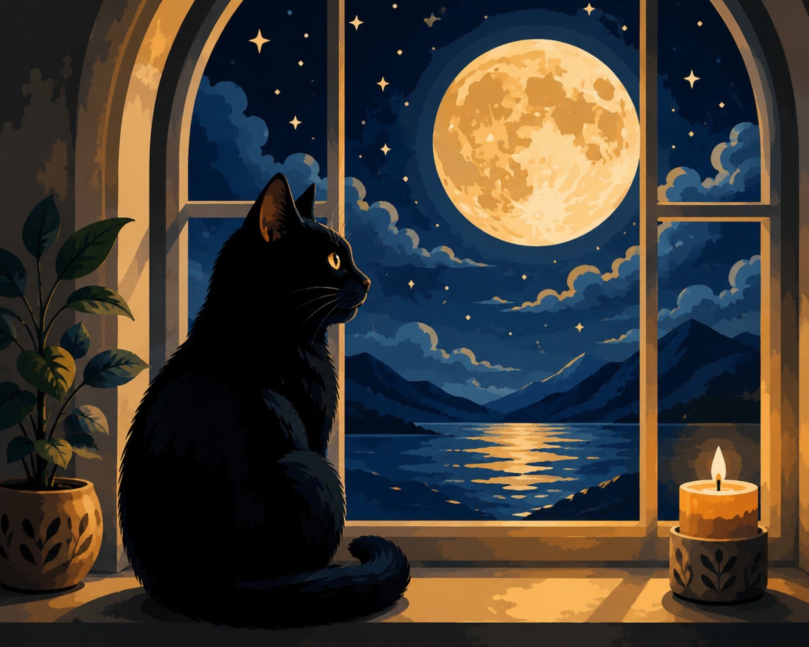 Mondscheinkatze