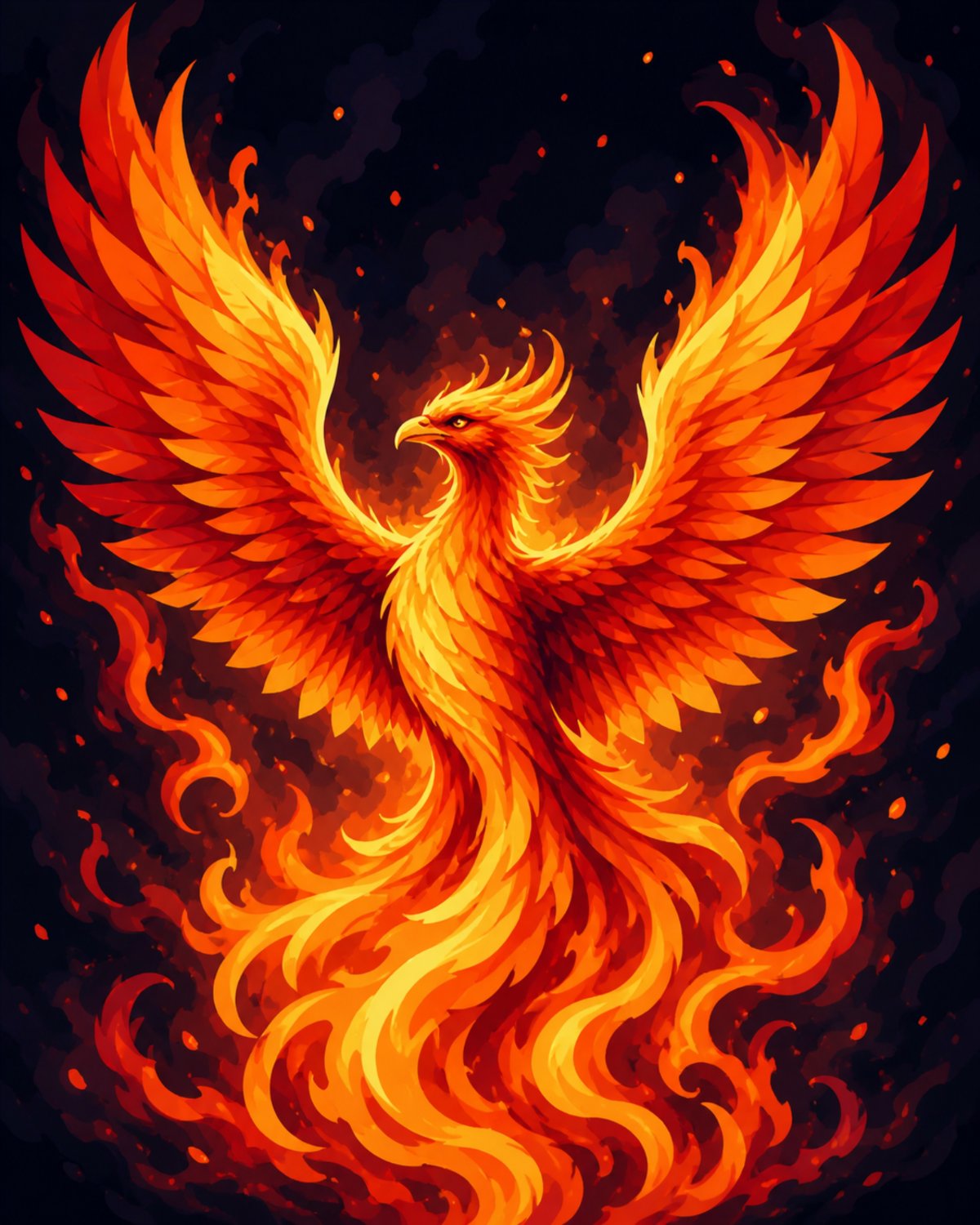 Phénix de feu