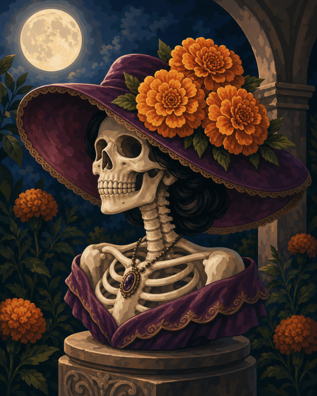 Marigold Skeleton