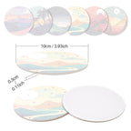 Dreamy landscapes numbered painting kit, perfect art project for relaxation and décor.