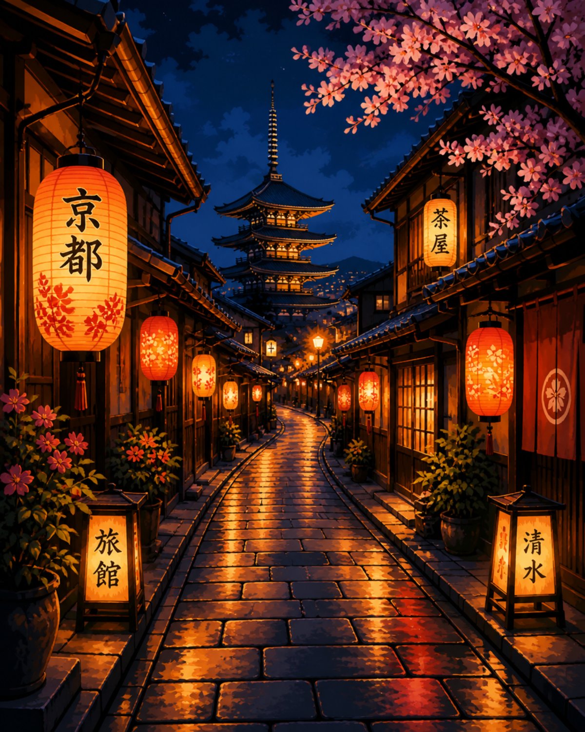 Kyoto-Laternen