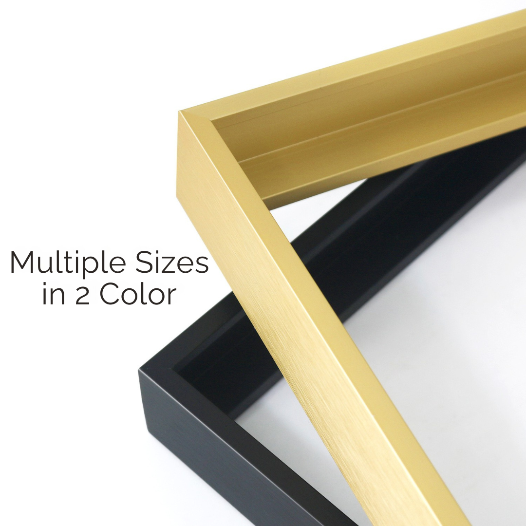 Modern framed artwork kit, DIY paint by numbers project, fun and relaxing hobby for adults.