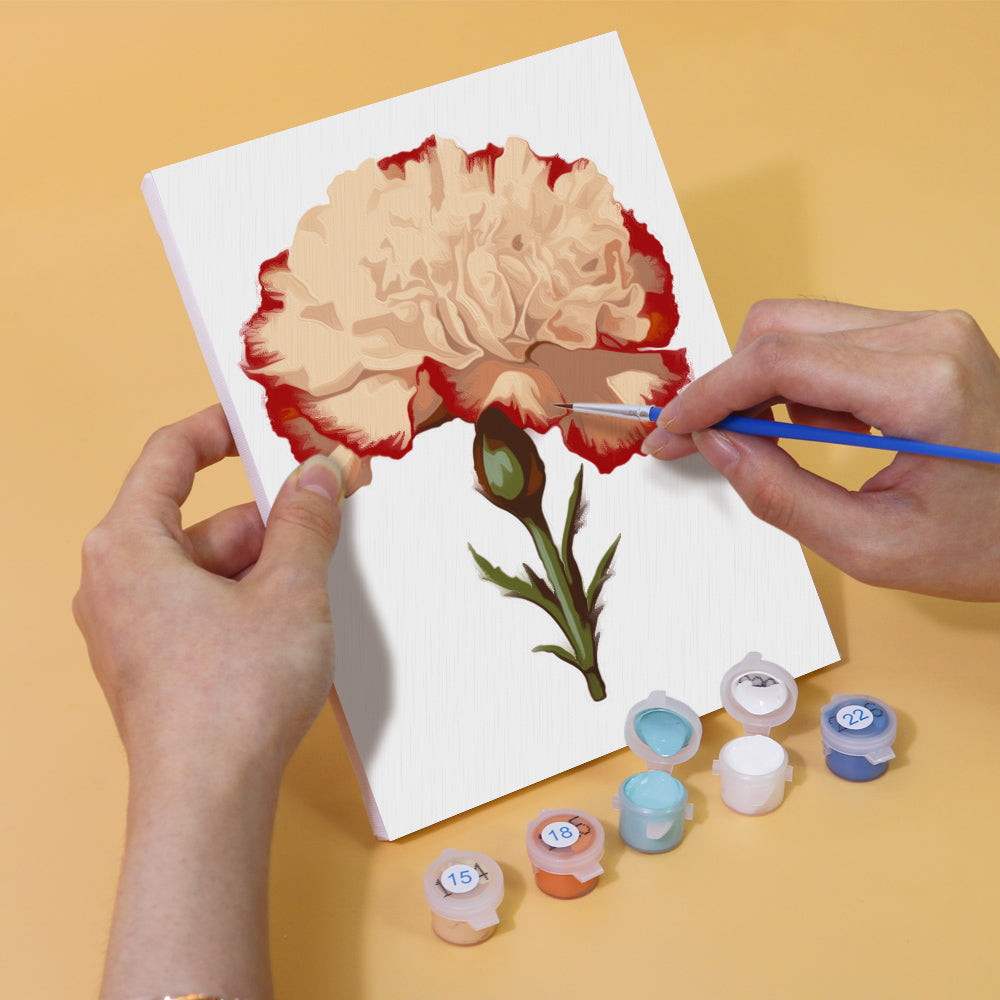 Close-up of a blooming rose surrounded by delicate petals
