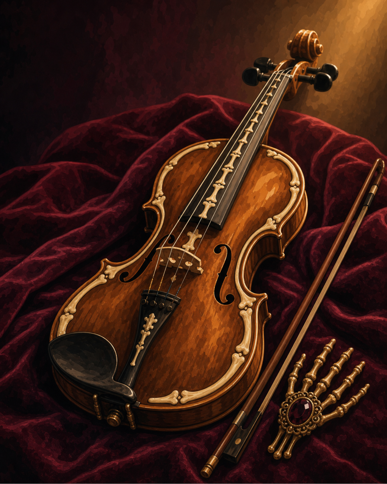 Skeleton Violin