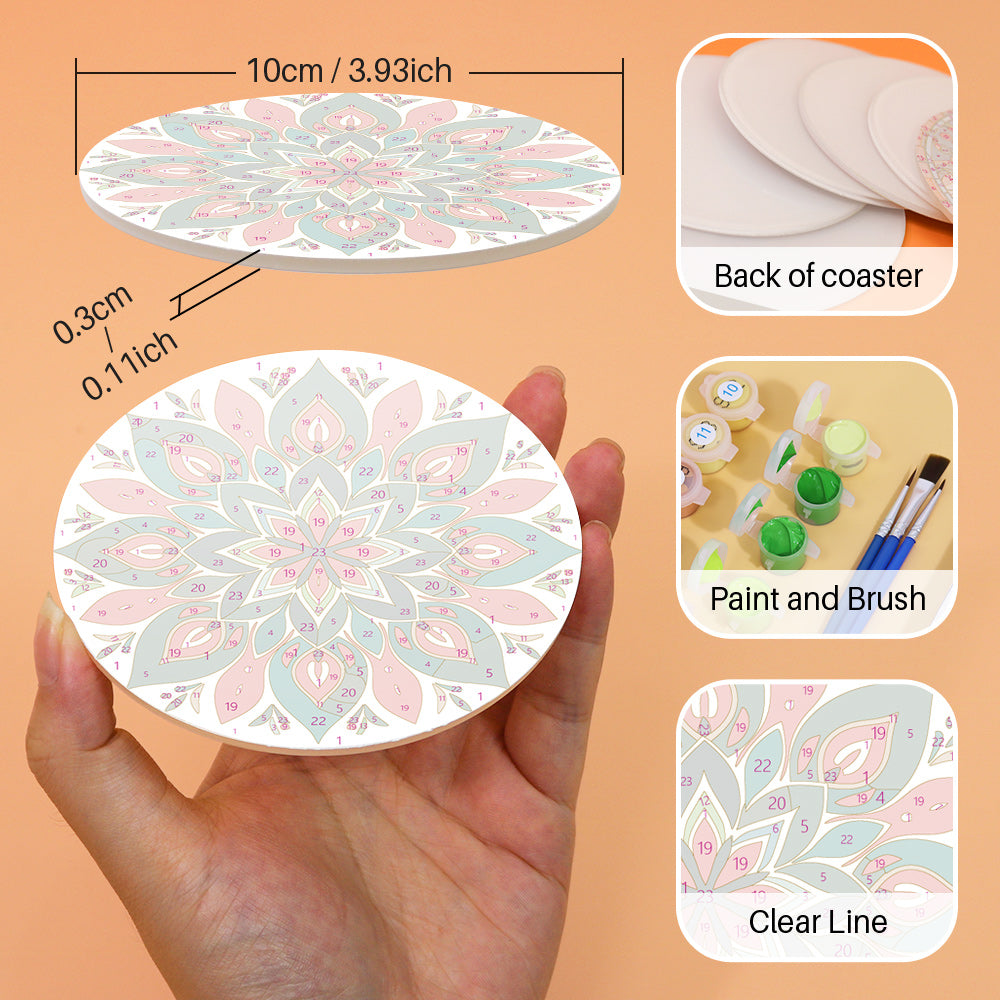 Mandala Magic (Set of 6) creative painting project