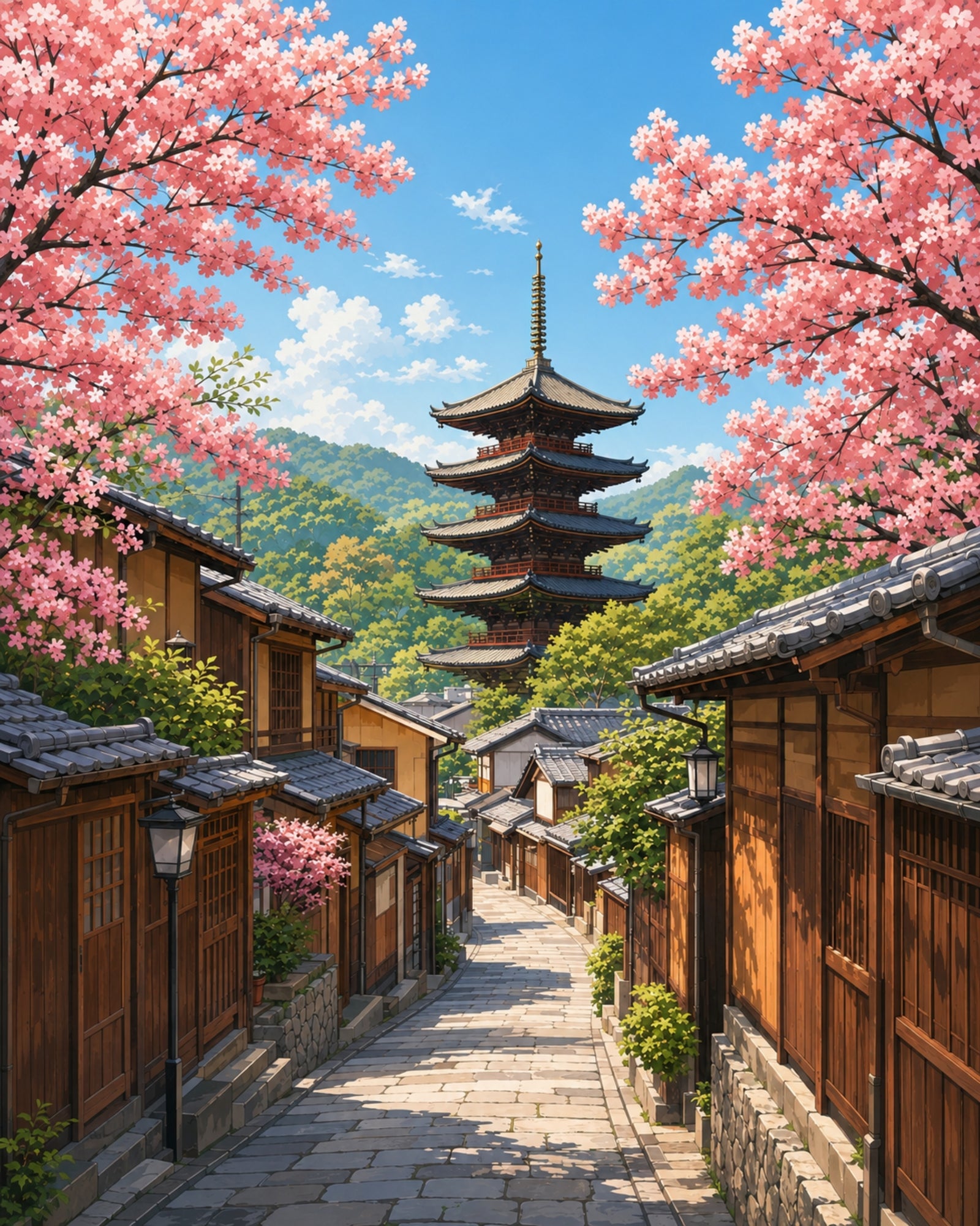 Pagode des fleurs de cerisier