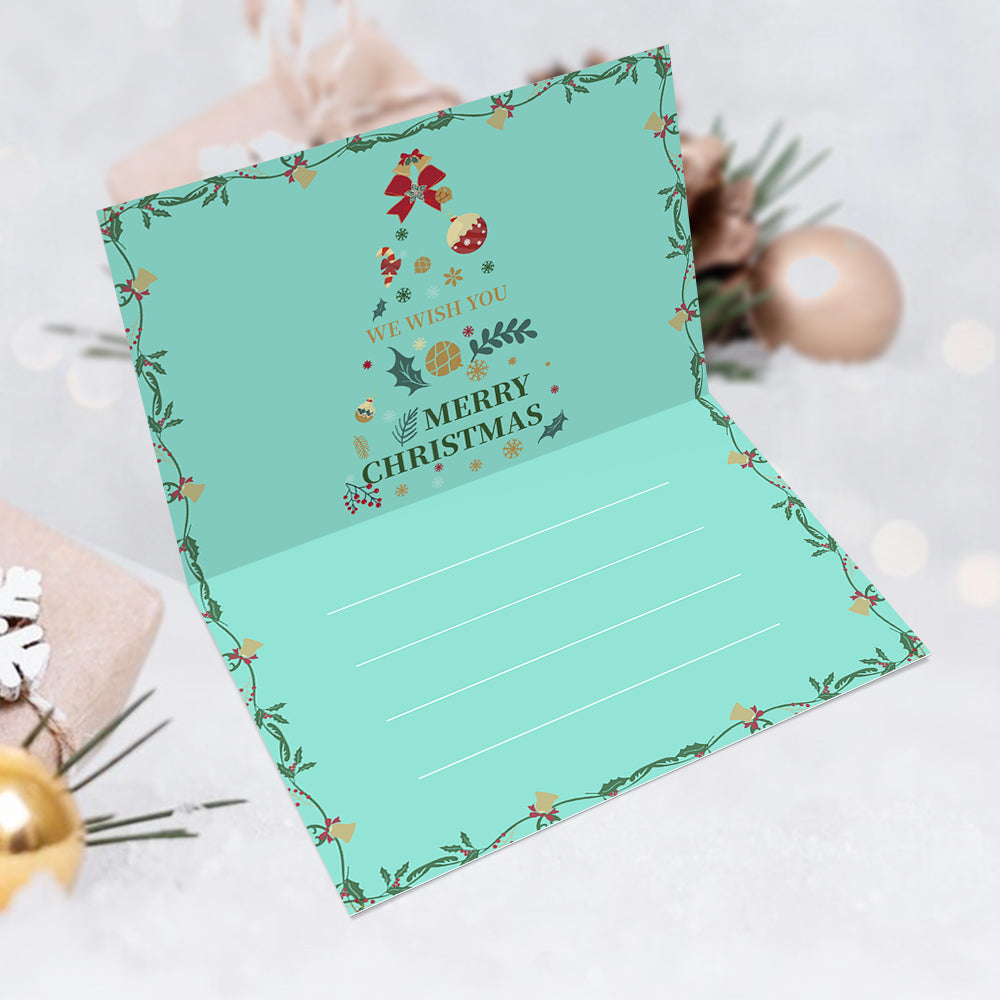 Christmas DIY paint by numbers kit, jingle bell theme, fun holiday art set for seasonal home decoration.