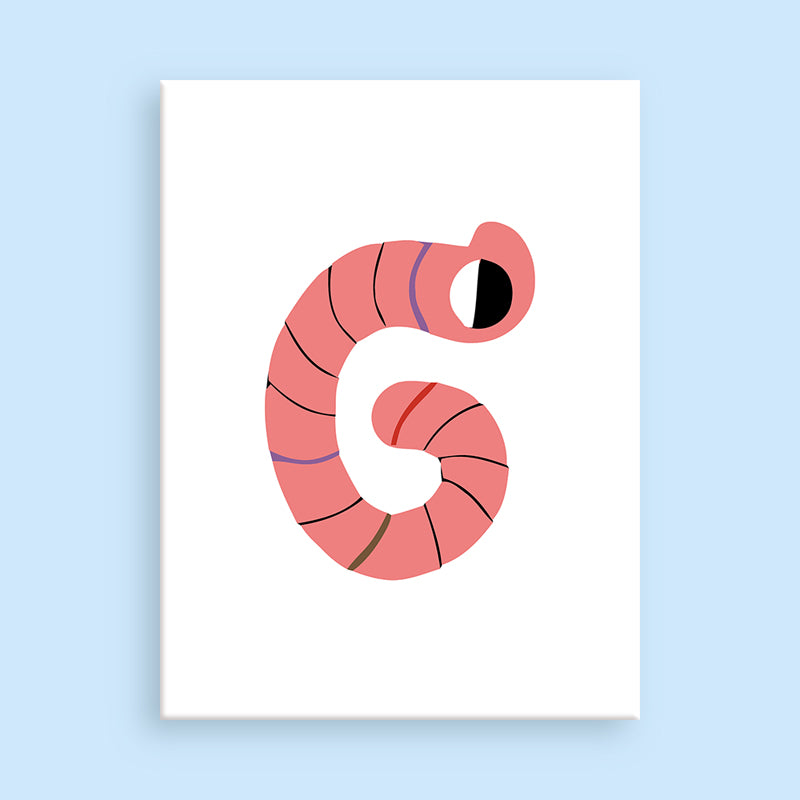 Illustration of a pink letter 'C' on a white background with a light blue gradient
