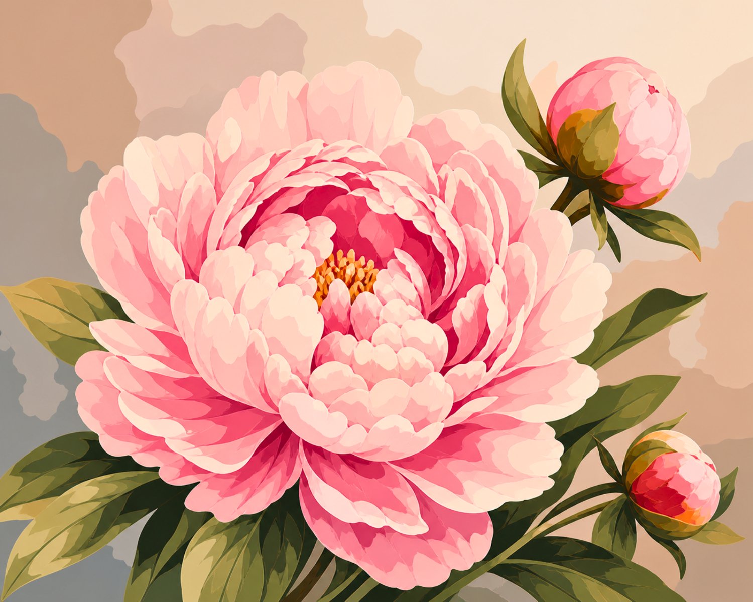 Pink Peony
