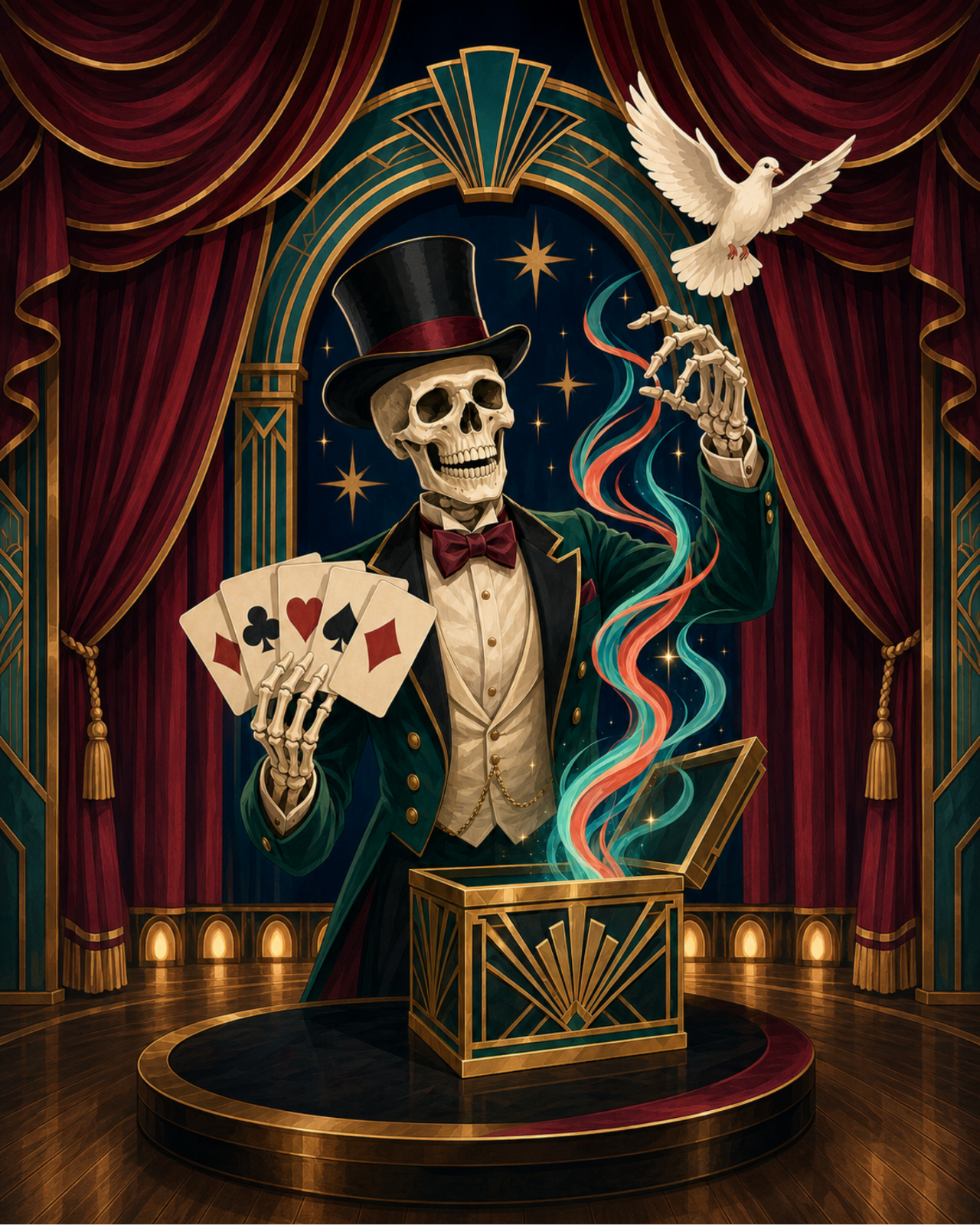 Skeleton Magician
